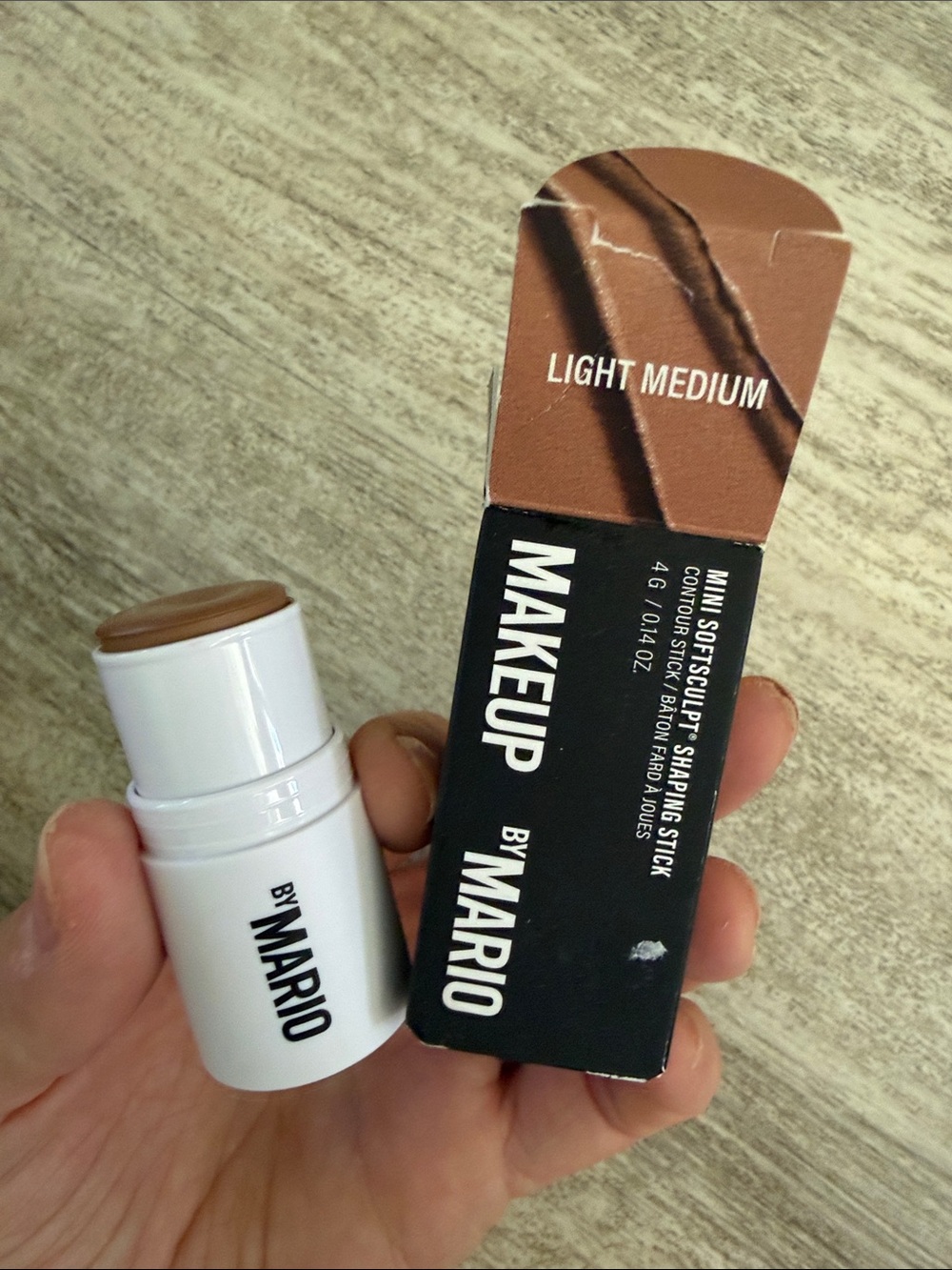 Makeup By Mario Soft Sculpt Shaping Stick mini - Light Medium Brown